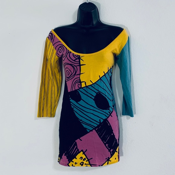 Disney Dresses & Skirts - Nightmare Before Christmas Sally Patchwork Dress